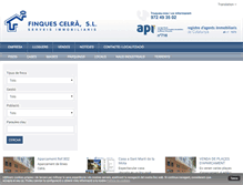Tablet Screenshot of finquescelra.com